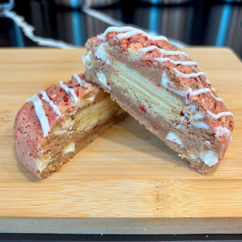 Stuffed Strawberry Lemon Crunch